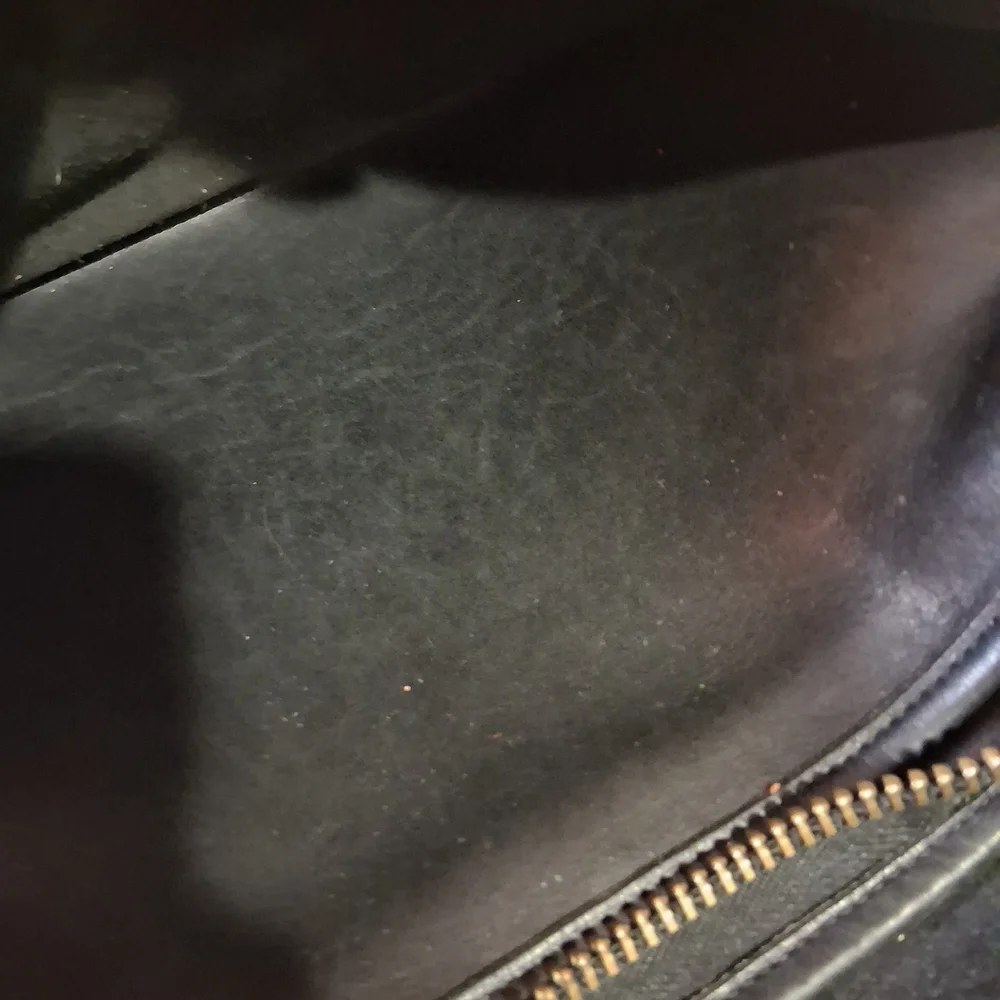 Vintage Coach Patricia Legacy Black Leather Crossbody Bag 9951 - Picture 9 of 12